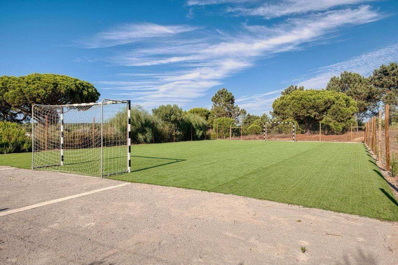 The football pitch